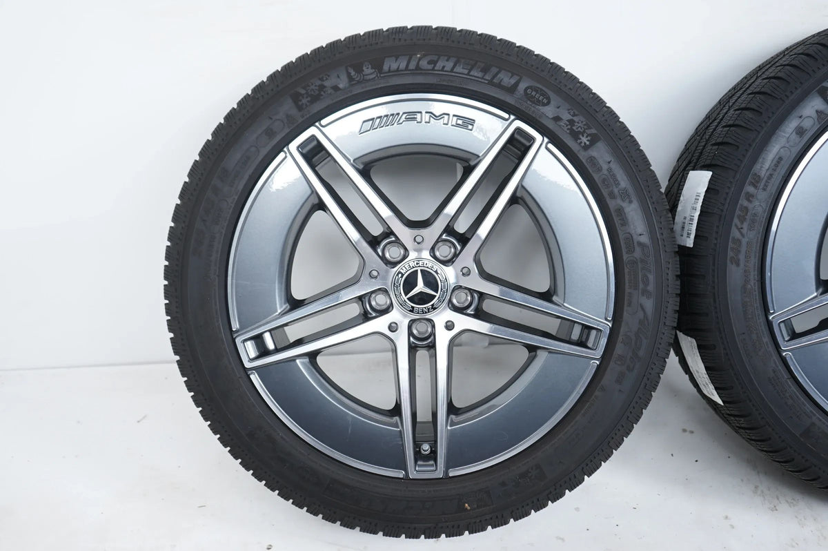 Mercedes CLE Hybrid 300e W236 Winterräder Winterreifen 18 Zoll Detailansicht 3