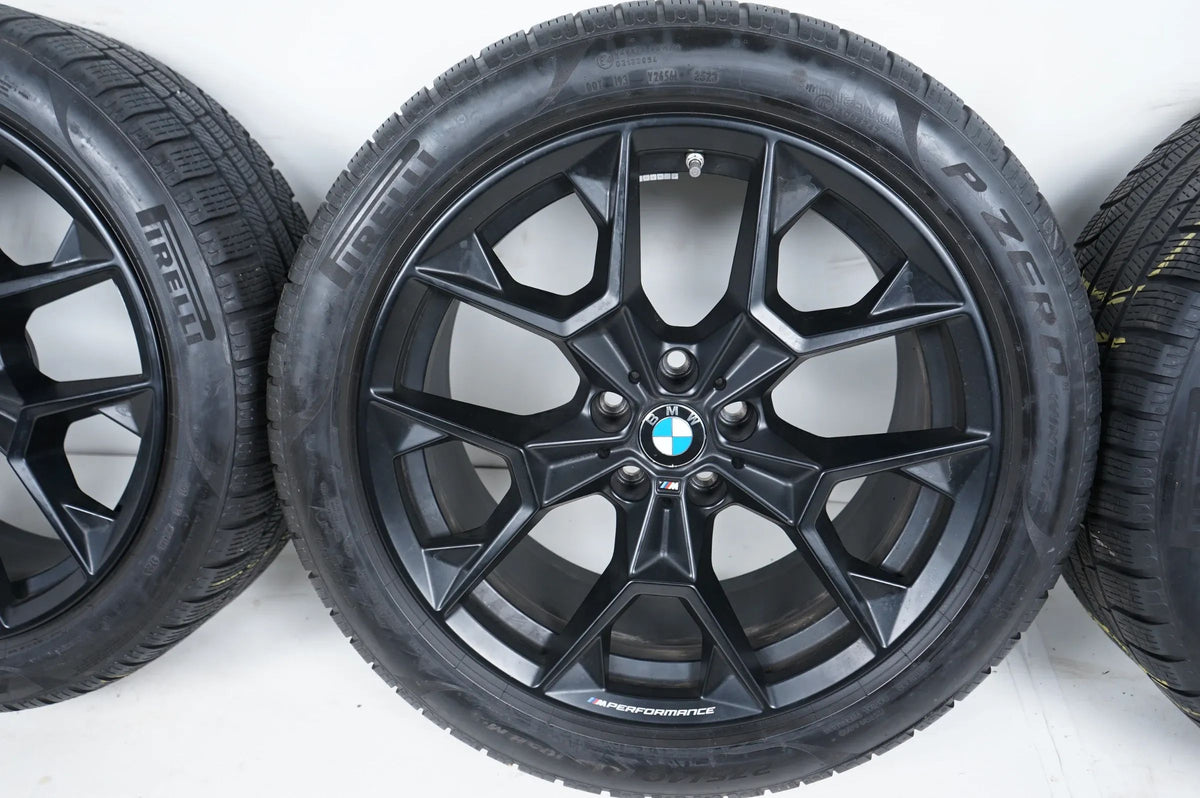 BMW Série 5 G60 G61 roues hiver pneus hiver jantes alu 19 pouces 942M 5A324F4 5A324F5 Vue détaillée 5