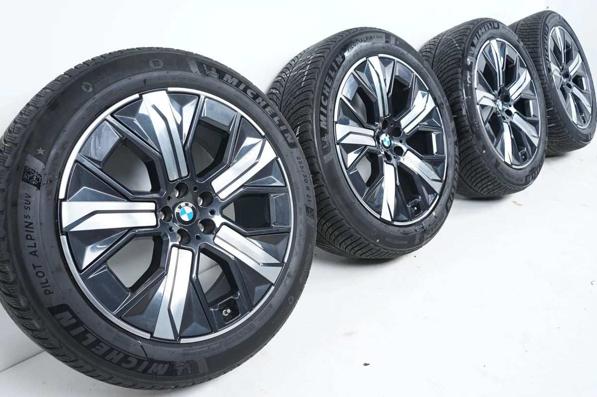 BMW iX i20 vinterdæk vinterhjul 255 50 21 tommer 1011 5A41F90 Detaljevisning 2