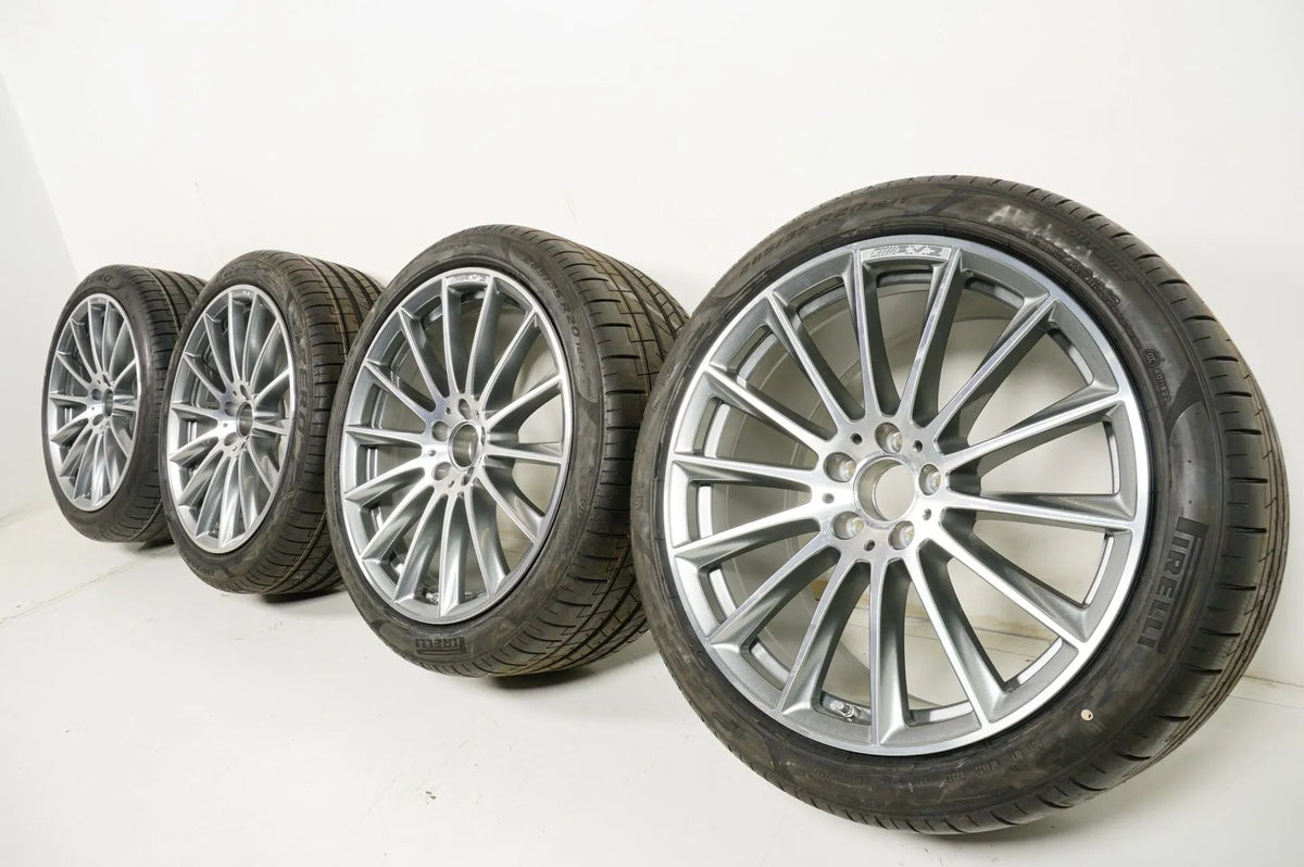 Original Mercedes S-Klasse W223 V223 TOP 20 Zoll AMG Alufelgen mit neuen Winterreifen