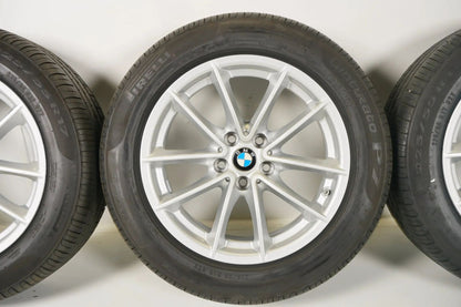 Pneus été pour BMW Série 5 G30 G31, jantes été 225/55/17 pouces, déport 7,5 mm