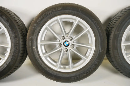 Jantes alliage d'origine BMW Série 5 G30 G31 Pneus été Roues complètes été 225 55 R17 6mm