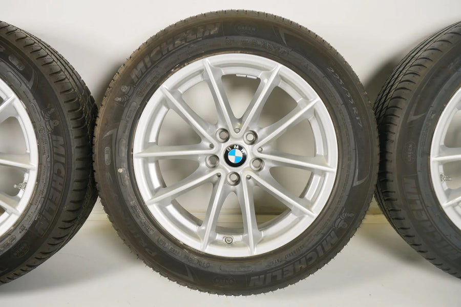 Jantes alliage d'origine BMW Série 5 G30 G31 Pneus été Roues complètes été 225 55 R17 6mm
