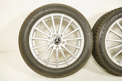 Cerchi in lega originali Mercedes GLA X156 W156 con pneumatici invernali 215 55 R18, battistrada 8 mm