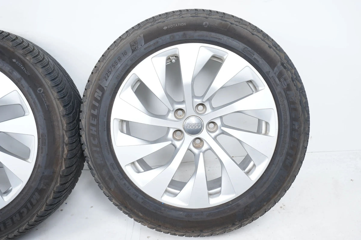 Audi A7 4K8 C8 Winterreifen Winterräder 225 55 18 Zoll 4k8601025A Vue détaillée 6
