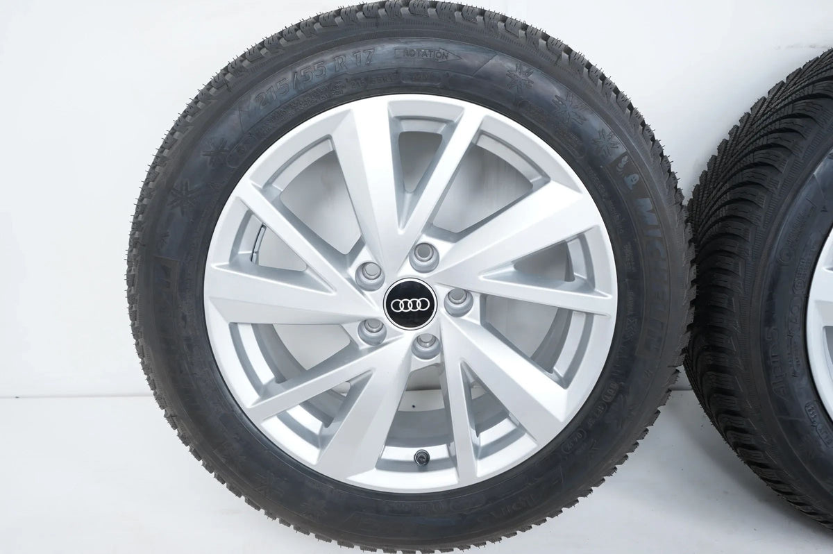 Audi Q2 81A Winterräder Winterreifen 215 55 17 Zoll 8mm 81A601025C Detailní zobrazení 3