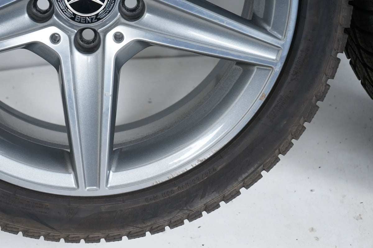 Mercedes C Klasse W205 AMG Winterreifen Winterräder 18 Zoll 7mm Detailansicht 4
