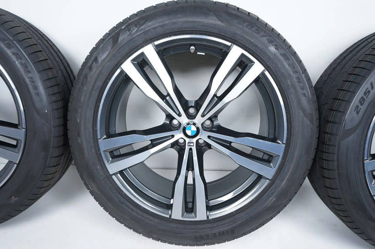NEU BMW X7 G07 Sommerräder Sommerreifen 285 45 21 Zoll 754M 8074220 Vue détaillée 5