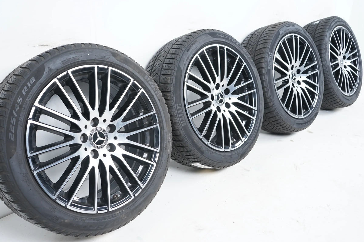 Mercedes Classe C W206 pneus hiver roues hiver 225 45 18 pouces A2064014900 Vue détaillée 2