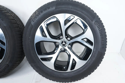 Original Mercedes GLC X254 alufælge TOP vinterhjul vinterdæk 235 60 R18 7mm