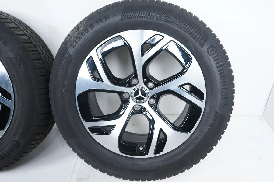 Original Mercedes GLC X254 alufælge TOP vinterhjul vinterdæk 235 60 R18 7mm