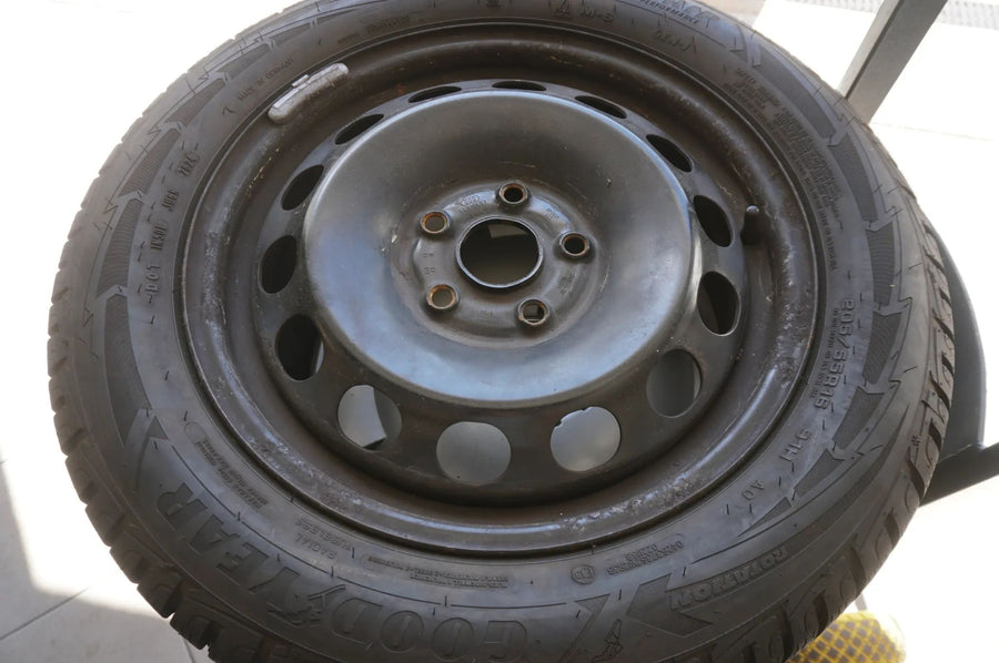 Original Audi A3 8P Stahlfelgen Winterräder Winterreifen 205 55 R16 91H 2024 8mm