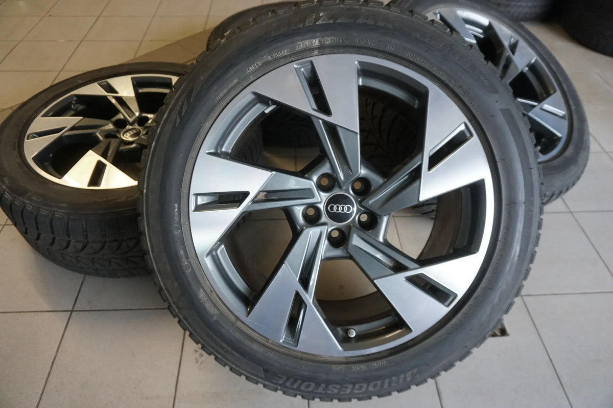 Original Audi Q8 e-tron GE Alufelgen Winterräder Winterreifen 255 50 R20 8mm