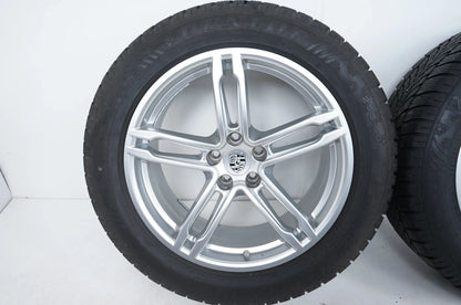 Original Porsche Macan jantes alu roues hiver pneus hiver 19 pouces