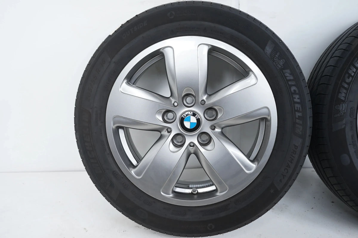 Original BMW Série 1 F40 Série 2 F44 jantes alu roues été pneus été 205 55 R16 6mm Vue détaillée 3