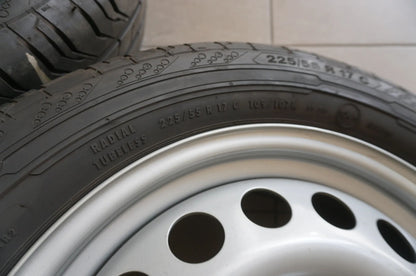 Mercedes V-Klasse Vito W447 stålfælge sommerhjul sommerdæk 225 55 R17C 8mm