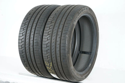 2x Continental summer tires 245 40 20 inch DOT21 approx. 6mm tread depth
