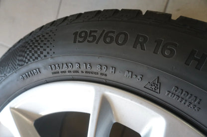 Original BMW 1er F40 2er Alufelgen Winterräder Winterreifen 195 60 R16 RDKS