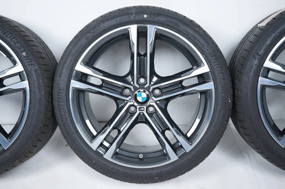 Ruote estive BMW Serie 1 Serie 2 F40 F44, pneumatici estivi, cerchi in lega da 18 pollici 819M 8092352