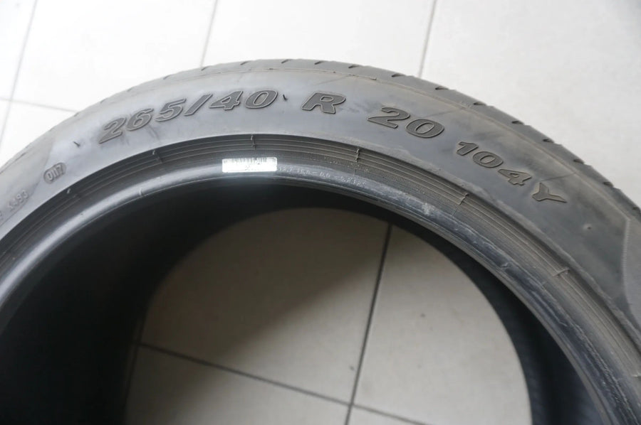1 X 265 40 R20 104Y Sommerreifen Pirelli P Zero PZero AO 2017 4mm