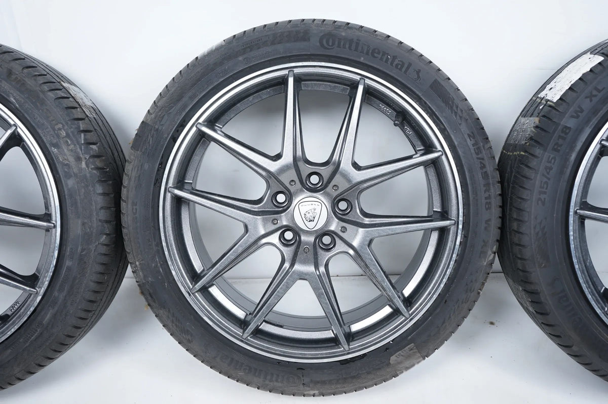 Volkswagen VW Touran 2 Summer Wheels Summer Tires 215 45 18 Inch Detailansicht 4