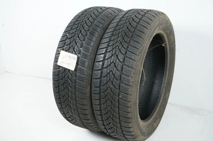 2x Winterreifen Dunlop 4D 215 55 18 Zoll DOT19 ca.8mm MOE RFT