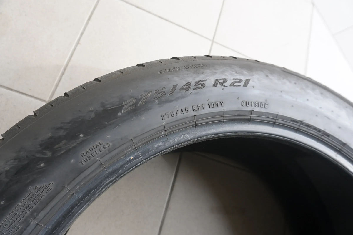 2 X 275 45 R21 107Y Sommerreifen Pirelli P Zero PZero MO-S PNCS 2023 6mm Detailansicht 6