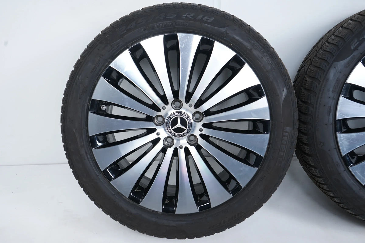 Cerchi invernali con pneumatici invernali Mercedes Classe E W213 da 18 pollici Sport Visualizzazione dettagliata 3