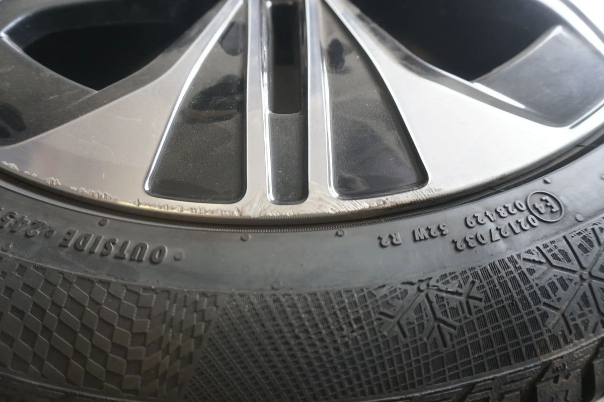Original Mercedes E-Klasse W214 S214 Alufelgen Winterreifen 245 45 R19 Zoll Detailansicht 18