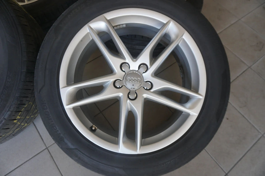 Jantes alliage d'origine Audi Q5 8R 19 pouces Roues d'été Pneus d'été 235 55 R19