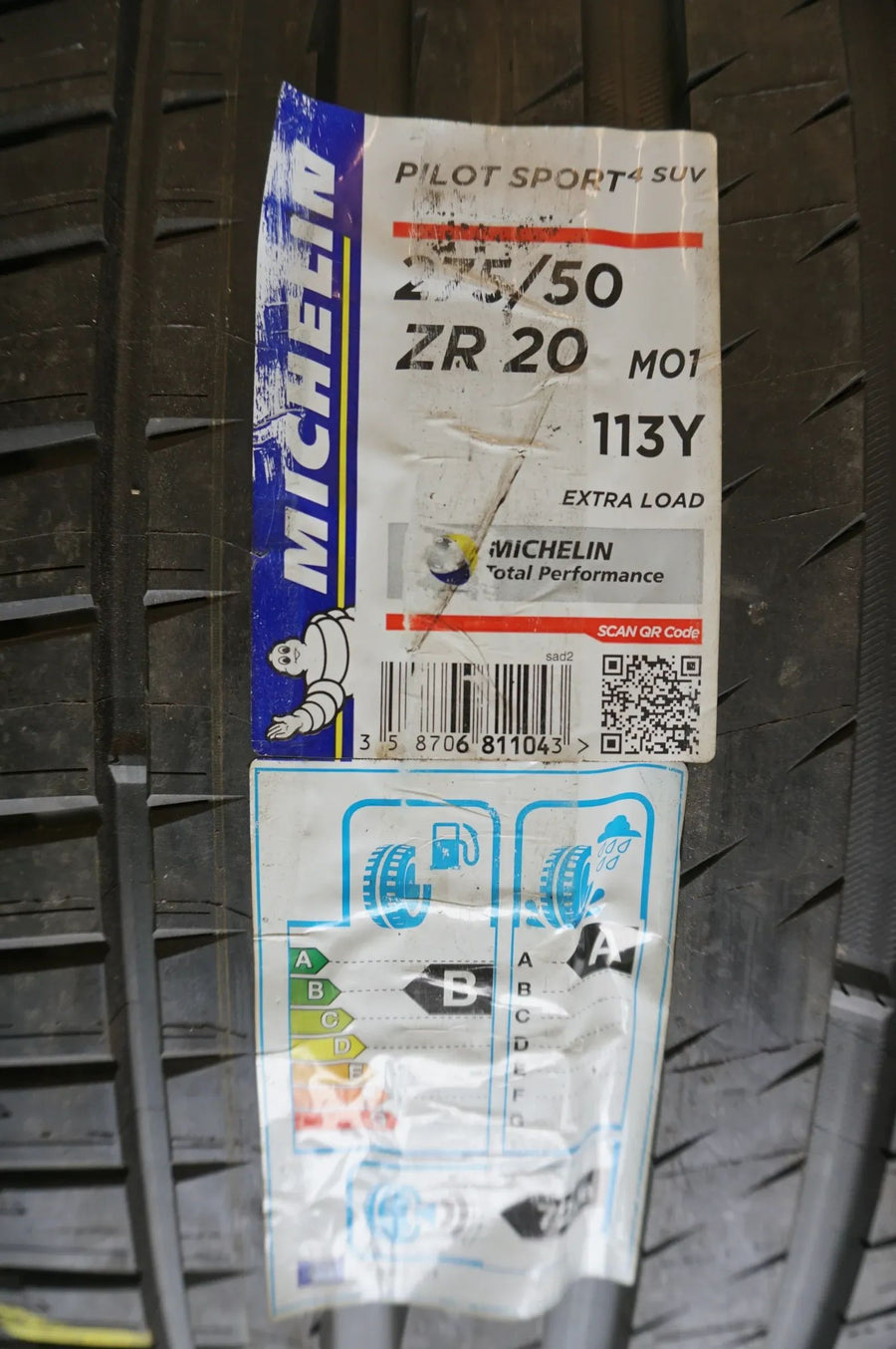 1 X 275 50 ZR20 R20 113Y Sommerreifen Michelin Pilot Sport 4 SUV MO1 2019 7mm