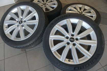 Cerchi in lega originali Audi A6 C8 4K da 19 pollici, ruote invernali, pneumatici invernali 245 45 R19, 6 mm