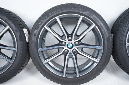 BMW Serie 3 G20 G21, pneumatici invernali, ruote invernali, cerchi in lega da 18 pollici 6883522