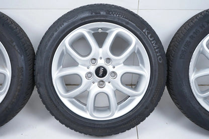MINI F55 F56 F57 Alloy Wheels Winter Tires 195 55 16 inch 494