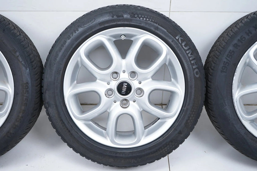 MINI F55 F56 F57 Alloy Wheels Winter Tires 195 55 16 inch 494