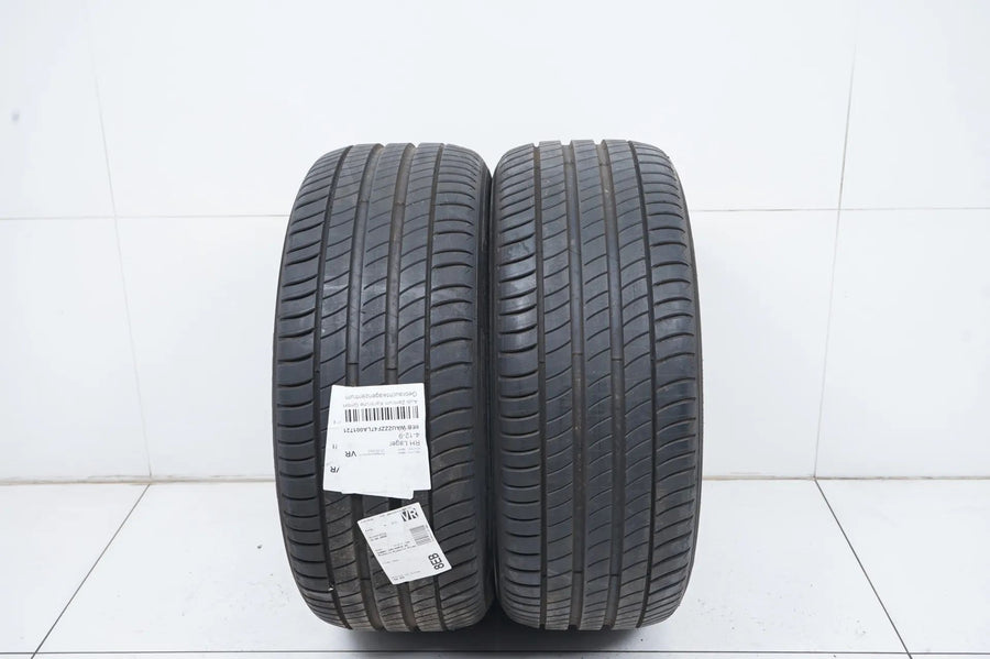 2x Michelin summer tires 245/45/18 inch, approx. 7 mm tread depth, DOT 19 AO