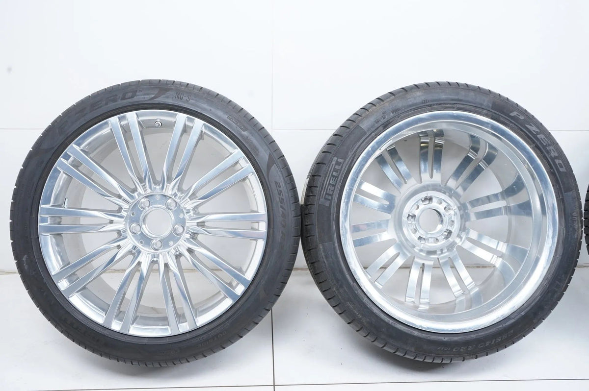 Mercedes S-Class W223 summer tires, summer wheels, 20 inch chrome Detailansicht 18