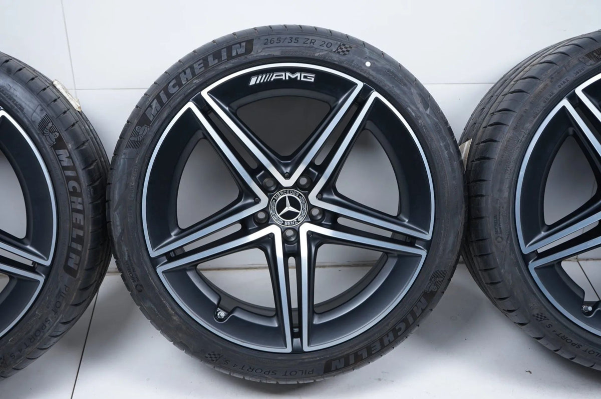 Mercedes E63 AMG W213 Sommerreifen Sommerräder 20 Zoll Detailansicht 4