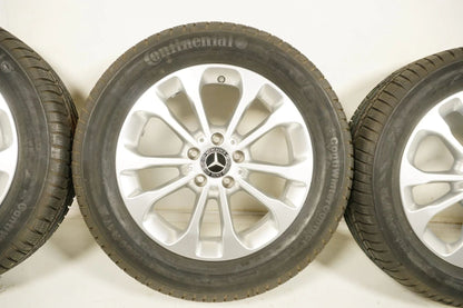 Neu Mercedes GLA W156 Allwetterräder mit neuen Allwetterreifen 215 60 17 Zoll