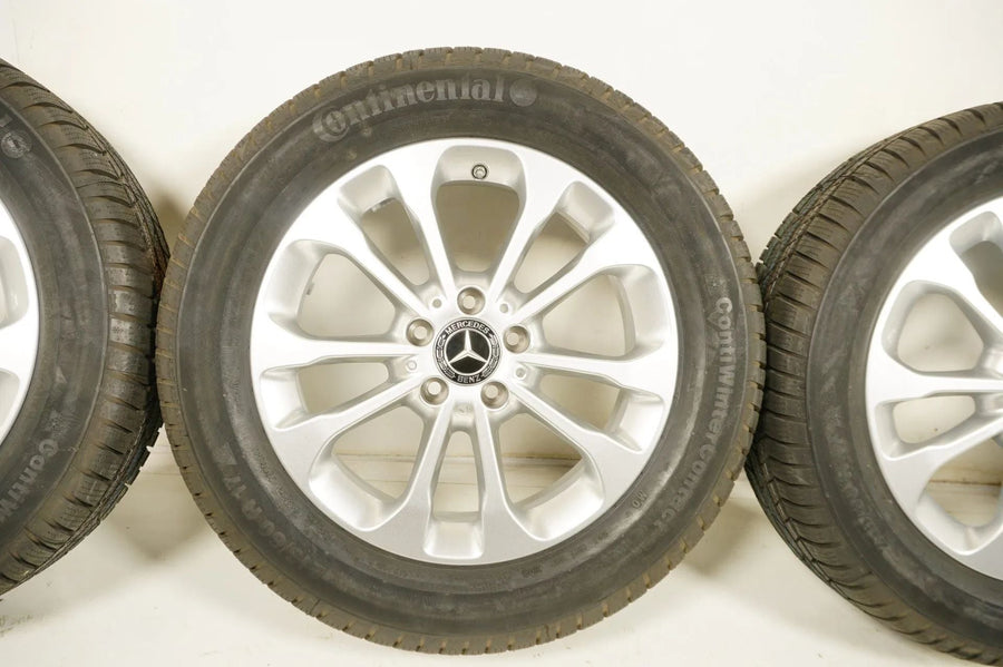 Neu Mercedes GLA W156 Allwetterräder mit neuen Allwetterreifen 215 60 17 Zoll