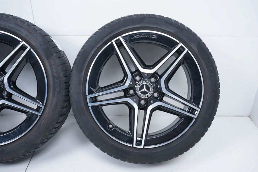 Roues et pneus hiver 18 pouces pour Mercedes Classe AB W177 B247