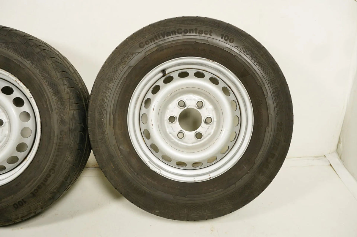 Mercedes Sprinter VW Crafter summer wheels 225 75 16C inch Detailansicht 6