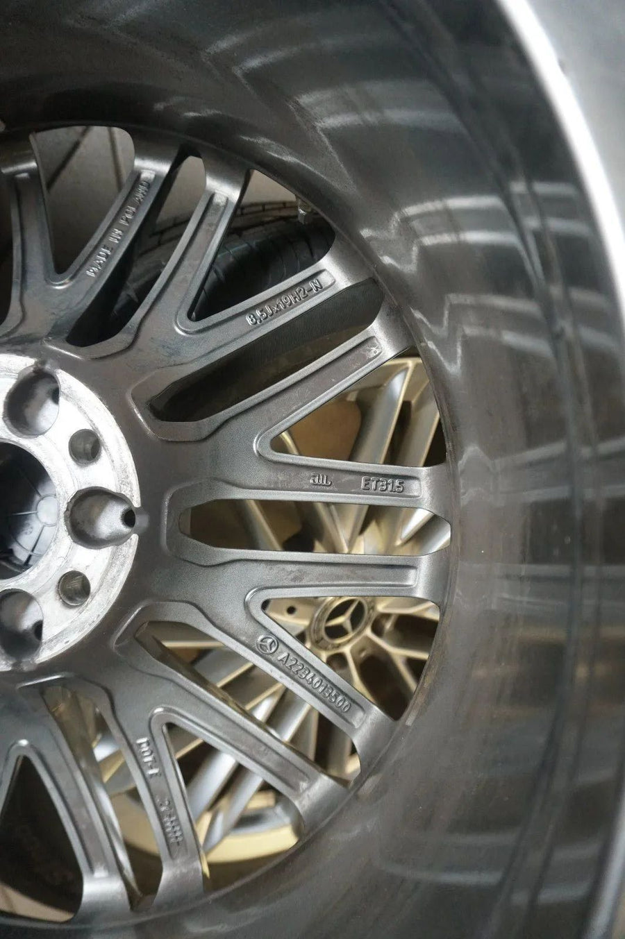 Original Mercedes S-Class W223 V223 Alloy Wheels Summer Tires 255 45 R19 Inch 8mm