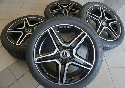 Original Mercedes A-Klasse W177 B-Klasse CLA 18 Zoll AMG Alufelgen Winterreifen