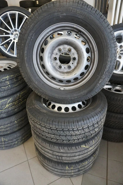 Genuine Mercedes Sprinter W910 Rims Summer Wheels Summer Tires 225 65 R16C 9mm