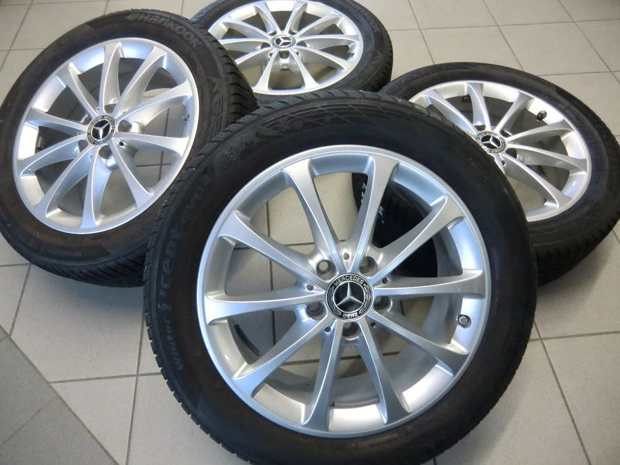 Originele Mercedes A-Klasse W177 B-Klasse W247 CLA 17 inch lichtmetalen velgen winterbanden
