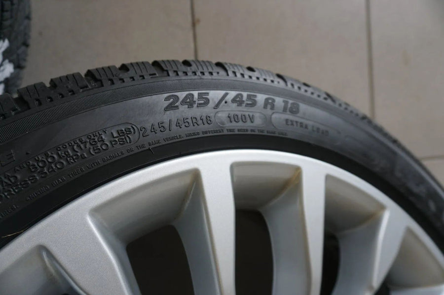 Original BMW 5 Series G30 G31 Alloy Wheels Winter Wheels Winter Tires 245 45 R18 Inch 7mm