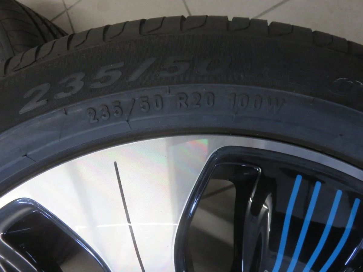 Jantes alliage d'origine Mercedes EQC N293 C293 20 pouces pneus été 8mm Detailansicht 11