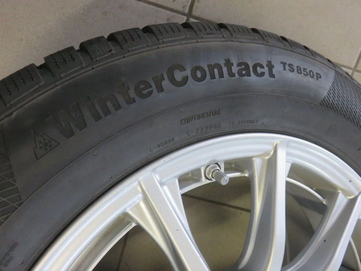 Original Mercedes C-Class W205 S205 Alloy Wheels Winter Tires 205 60 R16 7mm Detailansicht 10