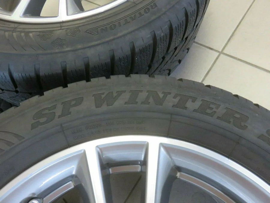 Jantes alliage d'origine BMW Série 5 G30 G31 17 pouces 631 6863417 Jantes complètes hiver Pneus hiver